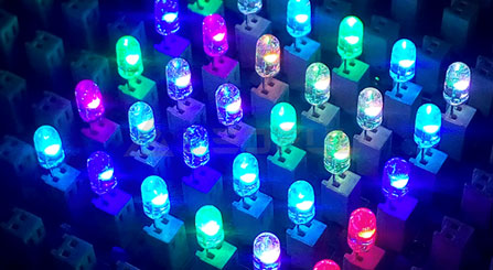 حبات مصباح عرض LED